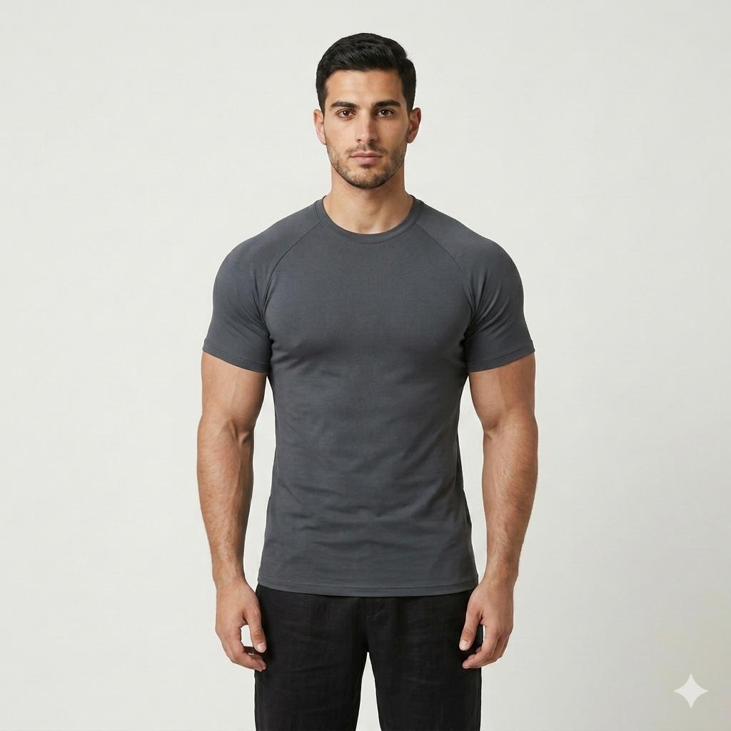 Tycoon Premium Cotton Raglan Basic T-Shirt