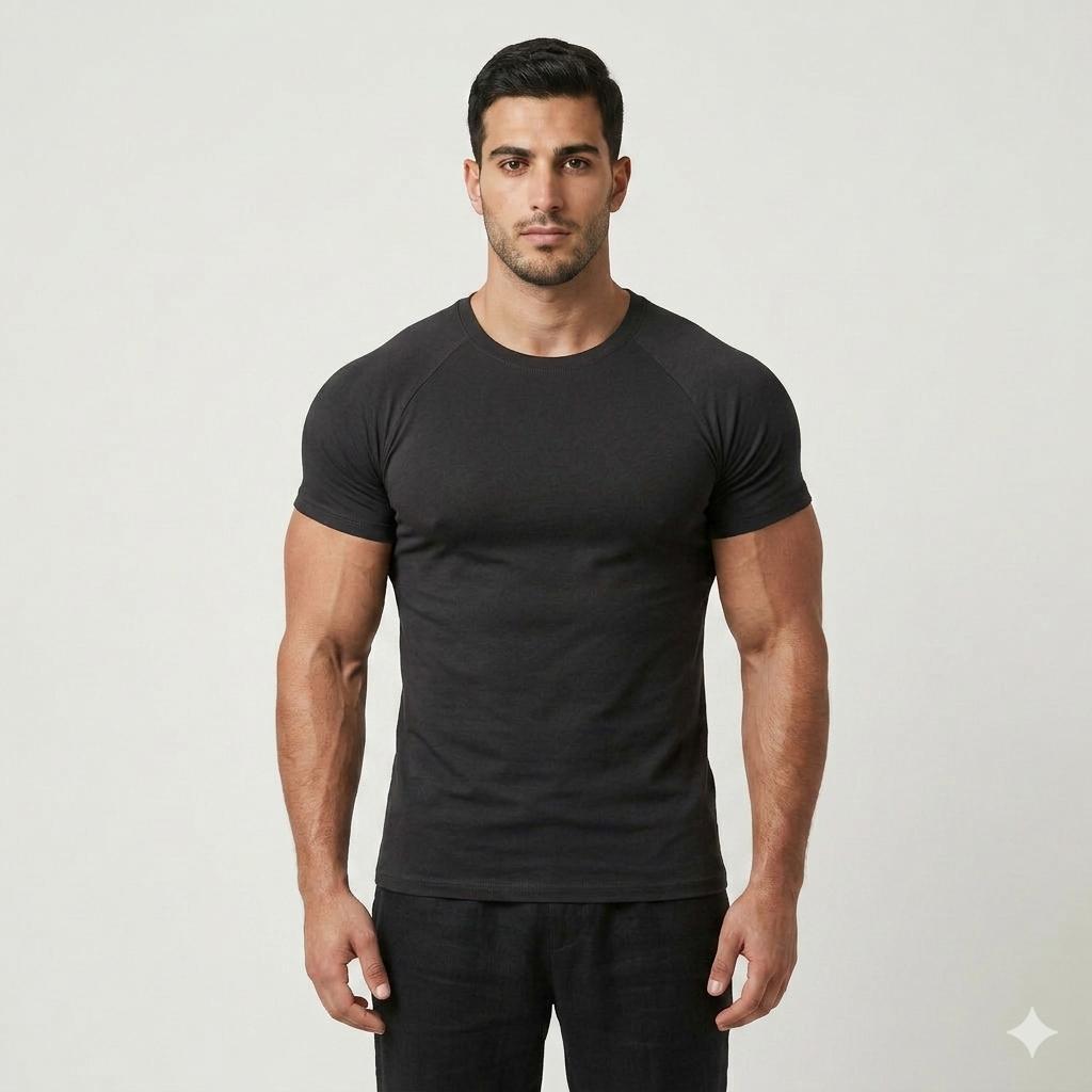 Tycoon Premium Cotton Raglan Basic T-Shirt