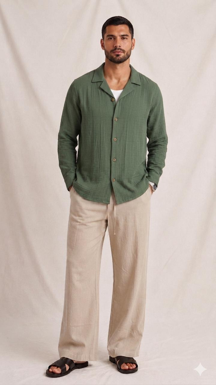 Short Sleeve T-Shirt - Olive Green
